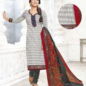 Cool Light Top Color Printed Salwar Suit Dupatta Material (Un-stitched)