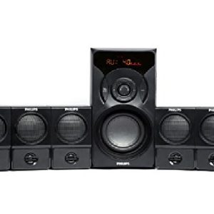 Philips IN-SPA6700B/94 Bluetooth Laptop/Desktop Speaker (Black, 5.1 Channel)