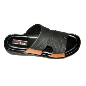 New Double color Men’s Sandal (Black & Sandle)