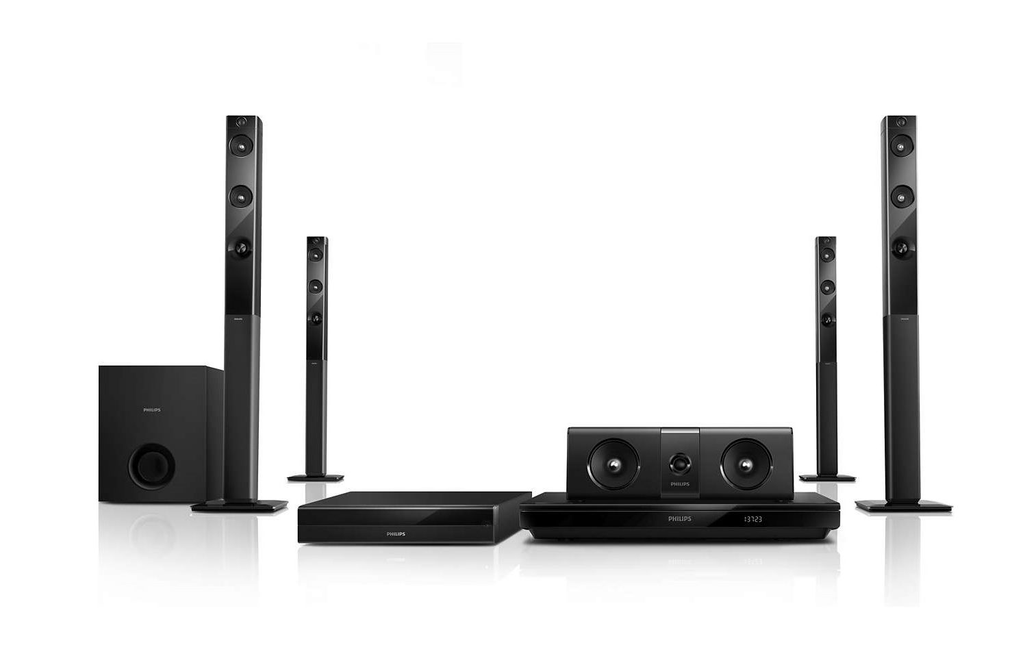 Philips HTB5580/94 5.1 Channel 1000W Blu-ray Home Theater System - Image 2
