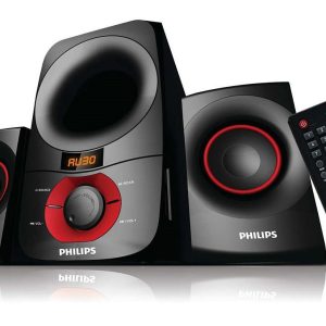 Philips IN-MMS6060F/94 Laptop/Desktop Speaker  (Black, 2.1 Channel)
