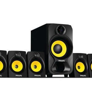 Philips IN-SPA3800B/94 Portable Bluetooth Home Audio Speaker (Black, 5.1 Channel)