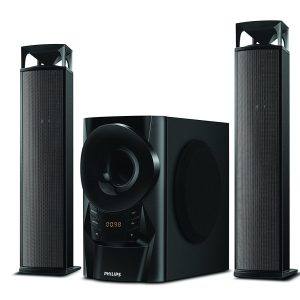 Philips MMS6200 Home Audio Speaker  (Black, 2.1 Channel)