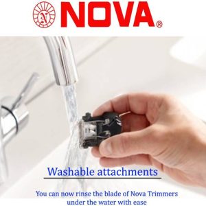 Nova NG 1050 Cordless Trimmer  (Black)