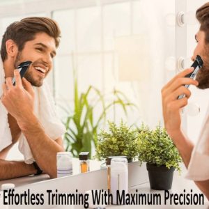 Nova NHT 1055 BL Cordless Trimmer  (Black)