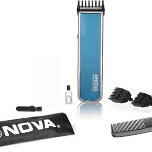 Nova NHT 1049 Titanium coated Cordless Trimmer  (White)