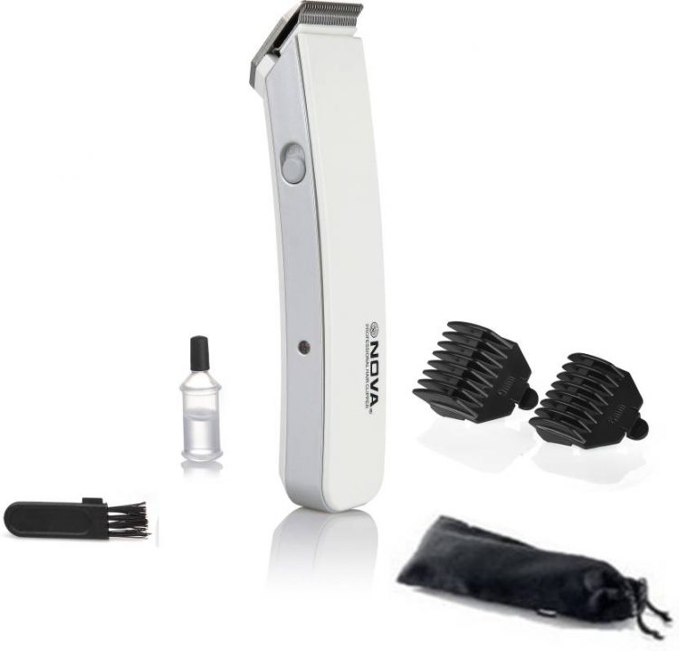 NOVA NEW Addition Cordless Trimmer ( White)