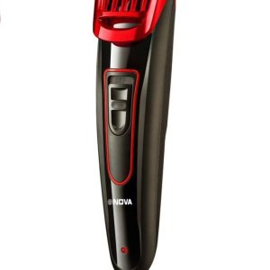 Nova NHT 1072 Dura Power Fast Charge Titanium Coated USB Cordless Trimmer  (Black)`