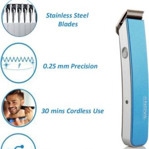Nova NHT 1045 B Cordless Trimmer (Blue)