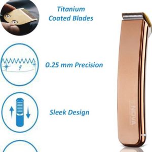 Nova NHT 1049 Cordless Trimmer  (Gold)