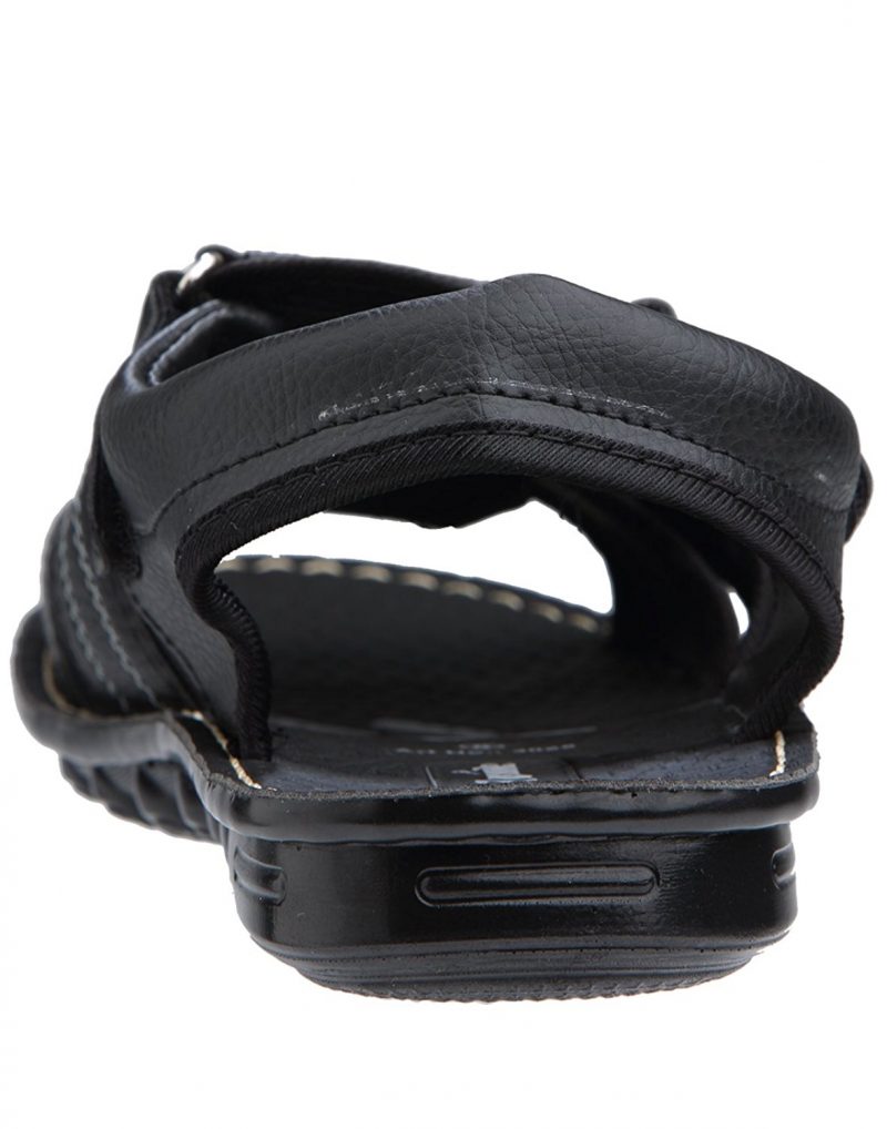 VKC Men's Black Synthetic Leather - Image 3