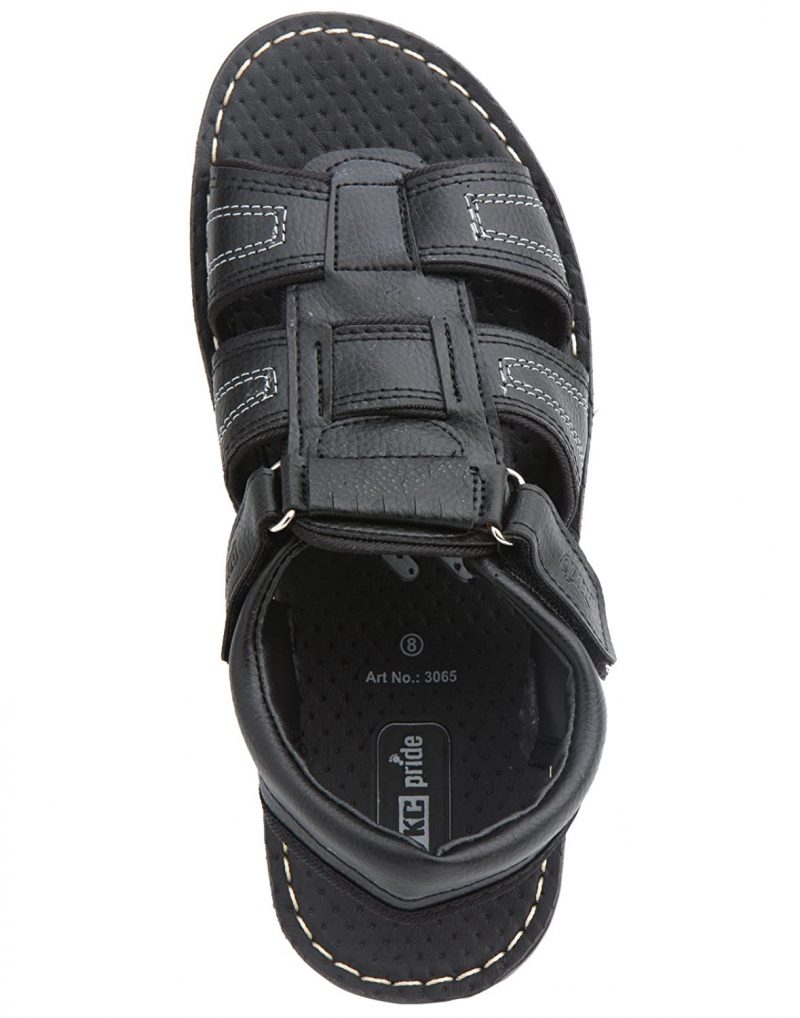 VKC Men's Black Synthetic Leather - Image 5