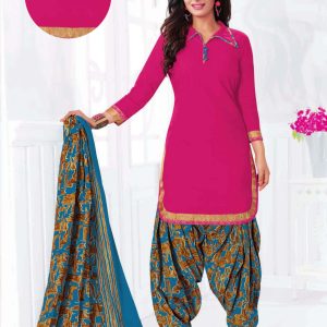 Lovely Cool looking Cotton Self Design, Printed Salwar Suit Dupatta Material (Un-stitched)