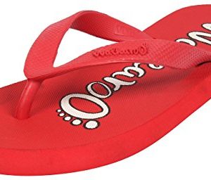 VKC Pride Men's Red Rubber Flip-Flops