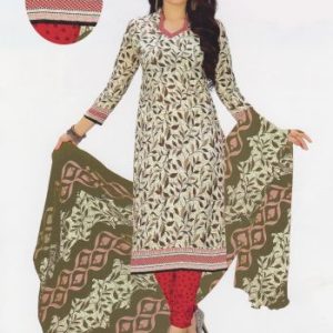 Cotton Floral Print Salwar Suit Dupatta Material (Un-stitched)