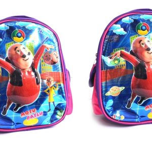 Motu patlu Designer Kids School Bags ( set of 2)