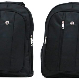 Trendy Laptop bag and Casual Backpack 22.5 L (Black) (SET OF 2)