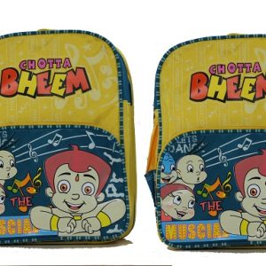 Chotta Bheem Colorful Kids School Bags (set of 2)
