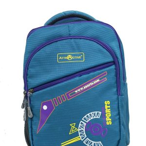 Attractive Blue School bags With 3 Compartments