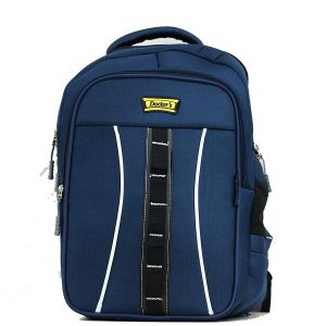 Doctor's 36L Black & Blue school Bags With 3 Compartments