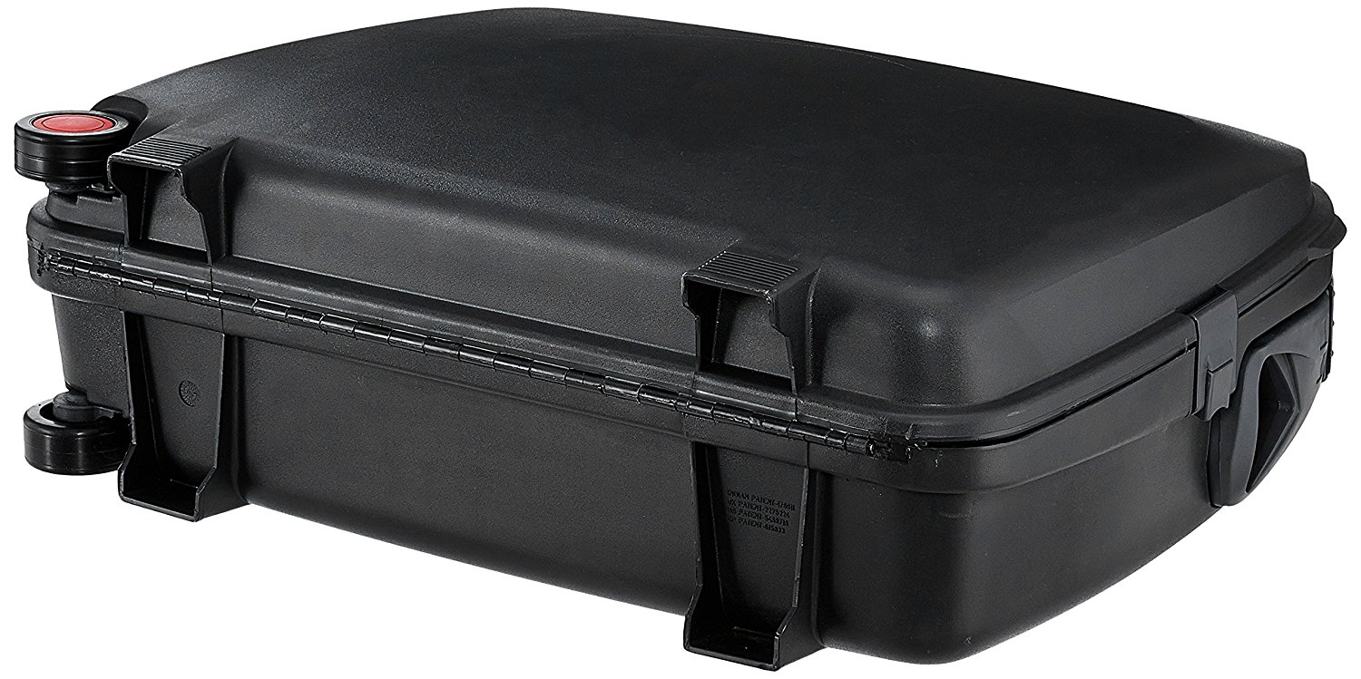 VIP Elanza Polypropylene 80 Ltrs Charcoal Grey Suitcase Large
