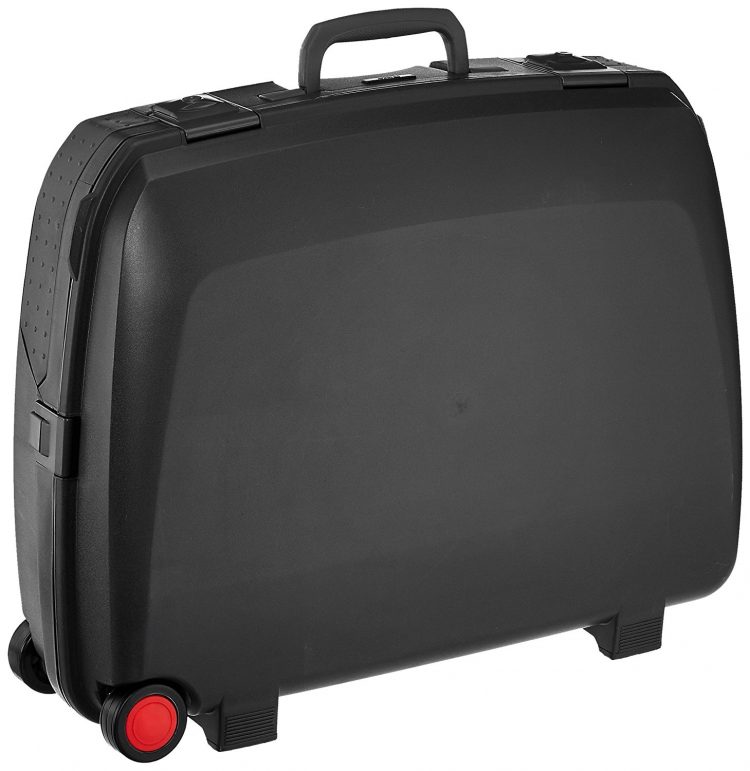 VIP Elanza Polypropylene 80 Ltrs Charcoal Grey Suitcase Large Season