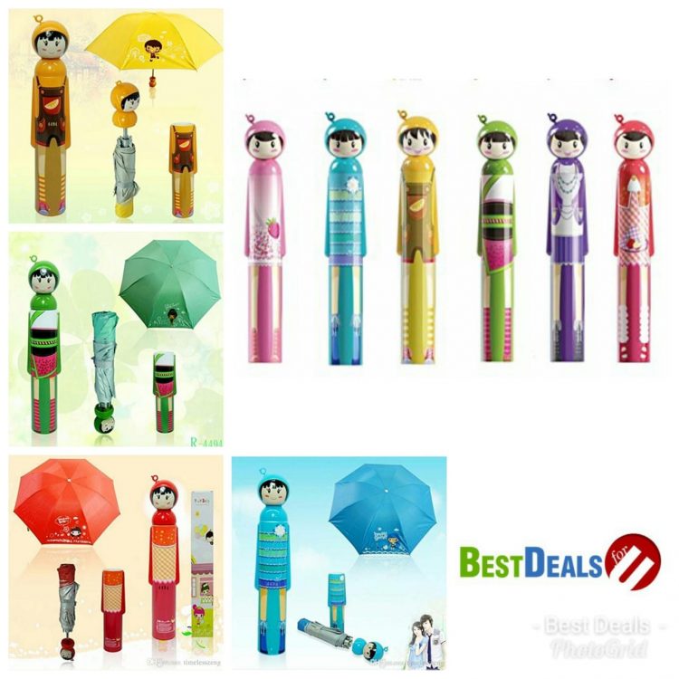 New cartoon bottle umbrella