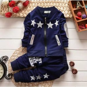 Full Cover Style star set Printed Baby Dress