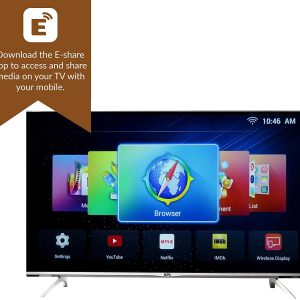 BPL 109 cm (43 inches) Stellar BPL109E36SFC Full HD LED Smart TV (Black)