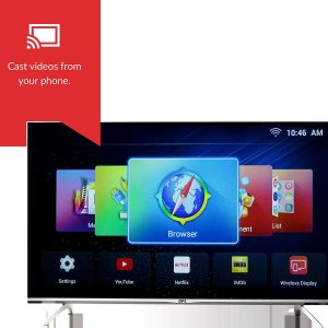 BPL 109 cm (43 inches) Stellar BPL109E36SFC Full HD LED Smart TV (Black)