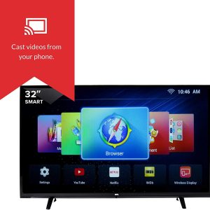 BPL 80 cm (32 inches) Stellar BPL080A36SHJ HD Ready LED Smart TV (Black)