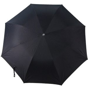 High Quality 2 Fold Umbrella Traditional Style - Black