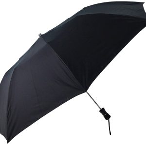 High Quality 2 Fold Umbrella Traditional Style - Black