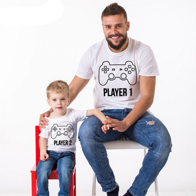 Family Matching Outfits T-Shirts For Father And Son - Image 2