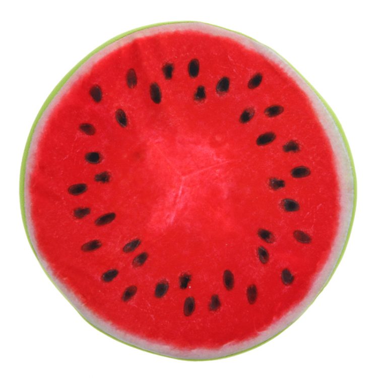 3D Fruit Round Cotton Cushion - Image 2