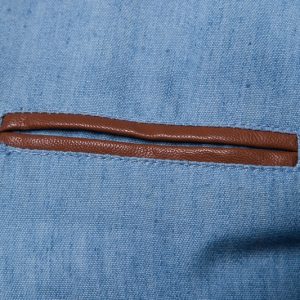 2019 new fashion brand men's shirt denim shirt dress shirt long-sleeved slim men's casual shirt men's clothing