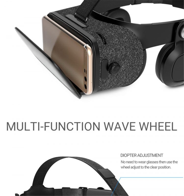 BOBOVR Z5 3D Cardboard Helmet 120 FOV Virtual Reality Vr Box Glasses Android Cardboard Stereo Headset Box for 4.7-6.2' Phone - Image 2