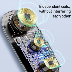 Baseus Wireless Charger For iPhone X XS MAX XR 8 Fast Wireless Full load 3 in 1 Charging Pad for Airpods 2019 Apple Watch 4 3 2