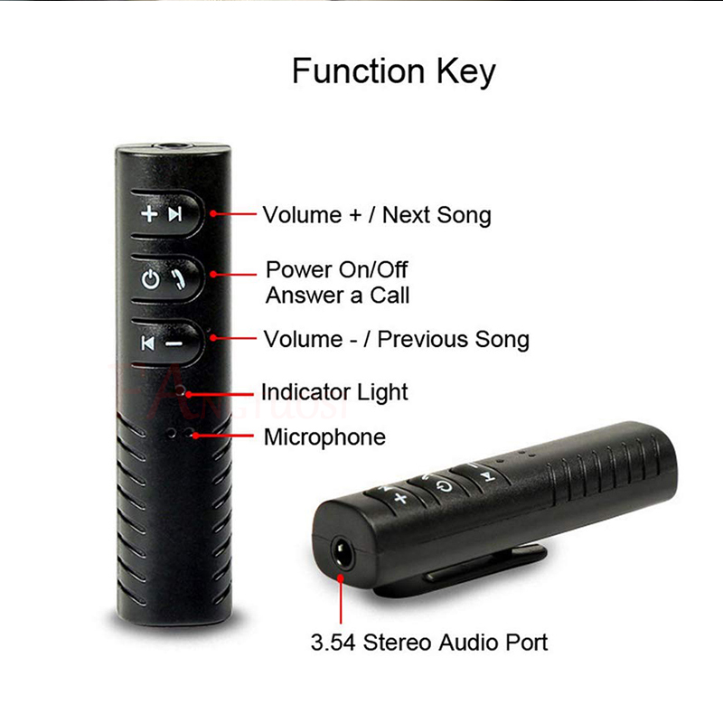 Adaptador Bluetooth 3.0 Receptor con Micrófono Jack 3.5mm BT-350 - Cyan  Technologies