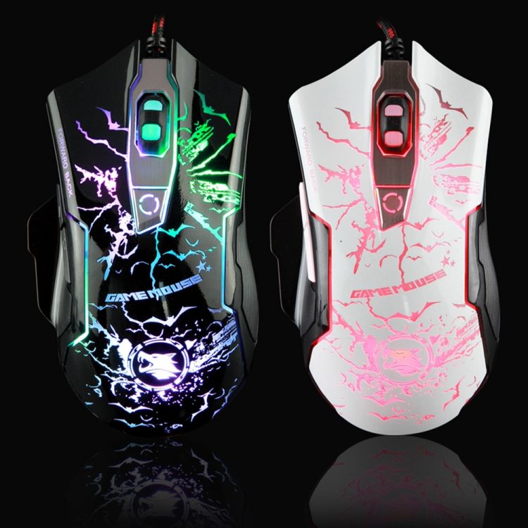 KAYINUO mechanical usb gaming mouse 3200DPI adjustable 6 buttons rgb colorful backlight usb/computer mouse for laptop desktop - Image 6