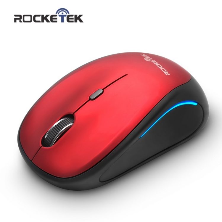 Rocketek USB Wireless Mouse 2.4G 1600DPI 3 buttons ergonomic for imac pro macbook laptop computer pc optical mini mice silent