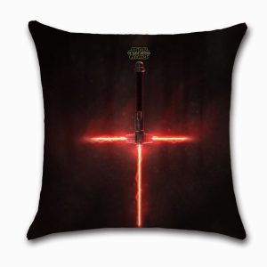 Cartoon wars Robot star comic cushion cover Throw decoration for home sofa chair Pillow case kids children bedroom gift present