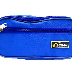 LUDAN Men's Toiletry Bag Canvas Travel Kit Organizer, Charcoal, One Size