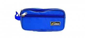 LUDAN Men's Toiletry Bag Canvas Travel Kit Organizer, Charcoal, One Size