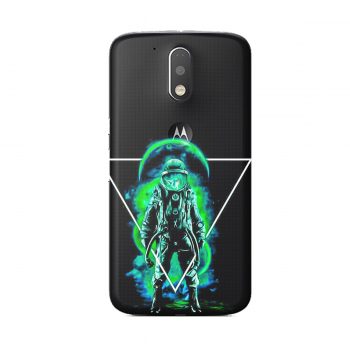Decalz Moto g4 plus Astronaut mobile skin multicolour