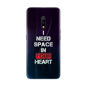 Decalz RealmeX love quote mobile skin multicolour
