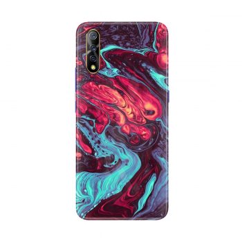 Decalz Vivo S1 premium fluid mobile skin multicolour