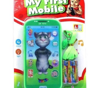 RITHI kids toys digital mobile phone with touch screen feature, amazing sound and light toy (color and design may vary)-Blue