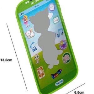 RITHI kids toys digital mobile phone with touch screen feature, amazing sound and light toy (color and design may vary)-Blue