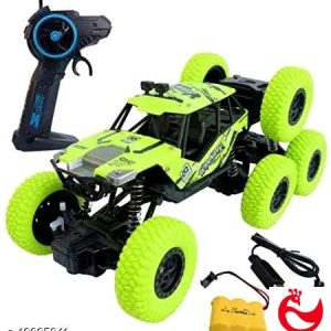 chaurasia sellers 2.4g rc car rock climber 4wd 8 wheels climbing cars electric remote control toy on the radio controlled drive off-road truck gift- Multi color